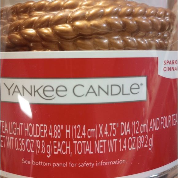 NEW Yankee Candle Luminary Holiday Snowman Tea Light Holder and 4 tea li… - Picture 10 of 10